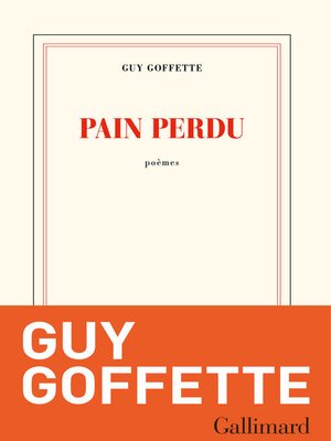 cover image of Pain perdu